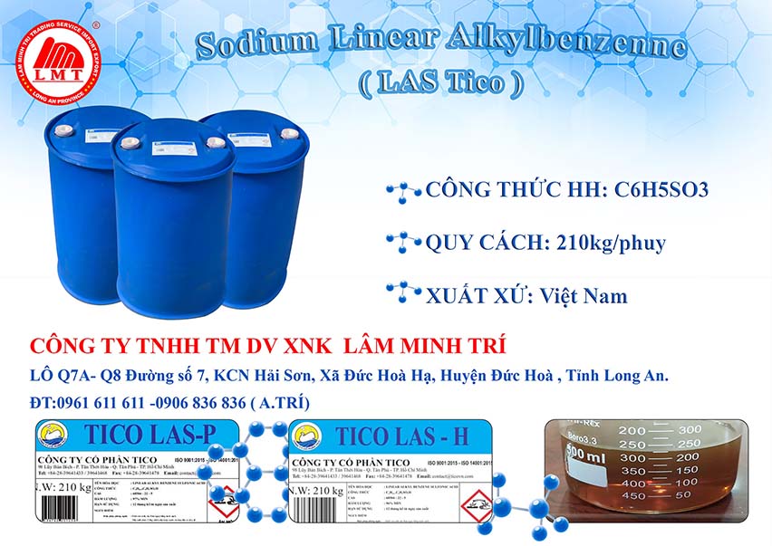Linear Alkyl Benzene Sulphonic Acid (LAS-H)